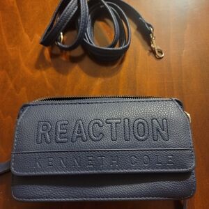 Kenneth Cole Reaction Navy Crossbody Bag